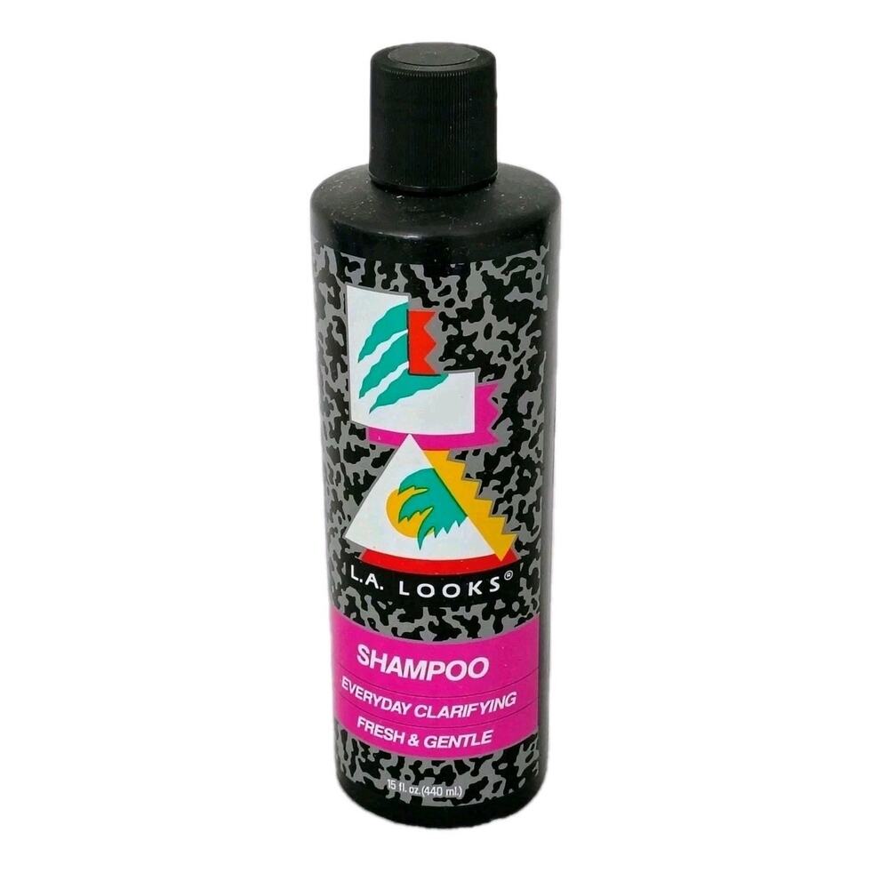 Vintage LA Looks Regular Everyday Clarifying Shampoo Prevents Build Up 15 oz.